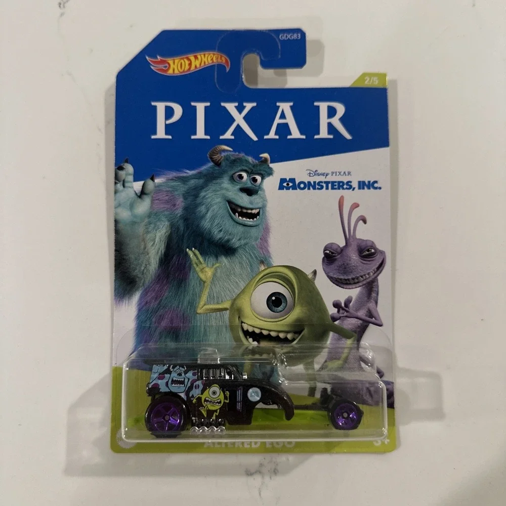 NIP NIB Hot Wheels Disney Pixar Monsters Inc. Altered Ego Diecast Vehicle